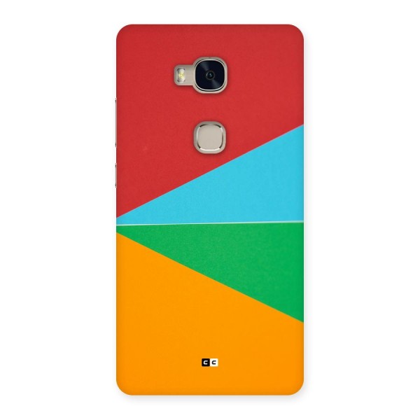 Summer Abstract Back Case for Honor 5X