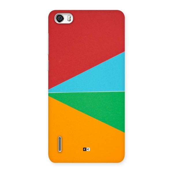 Summer Abstract Back Case for Honor 6