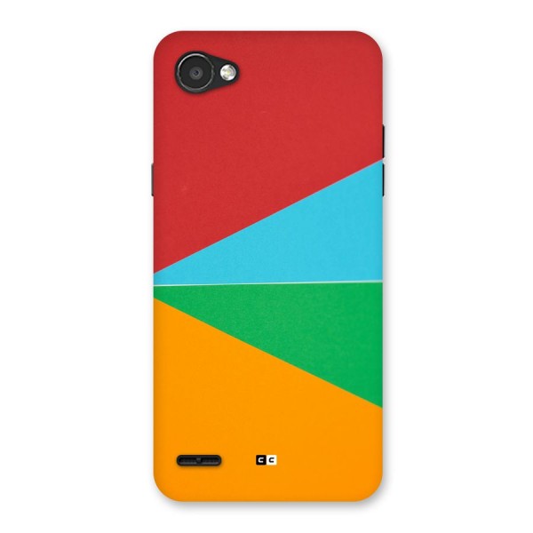 Summer Abstract Back Case for LG Q6