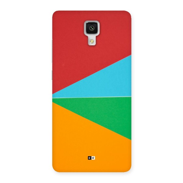 Summer Abstract Back Case for Mi4