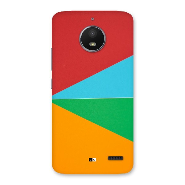 Summer Abstract Back Case for Moto E4