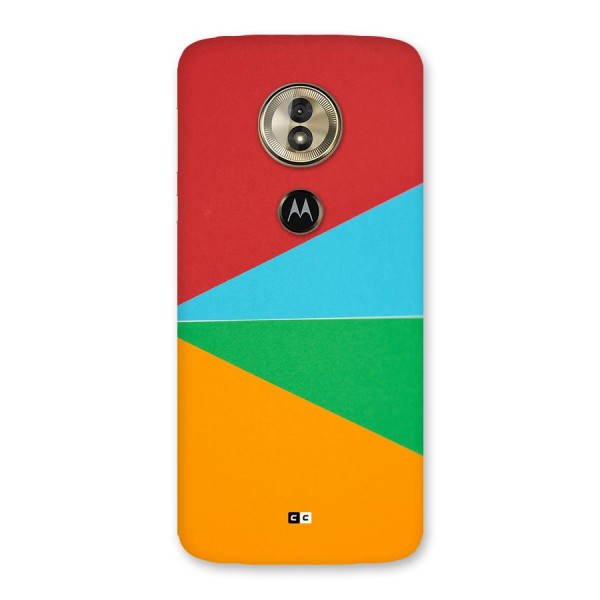 Summer Abstract Back Case for Moto G6 Play