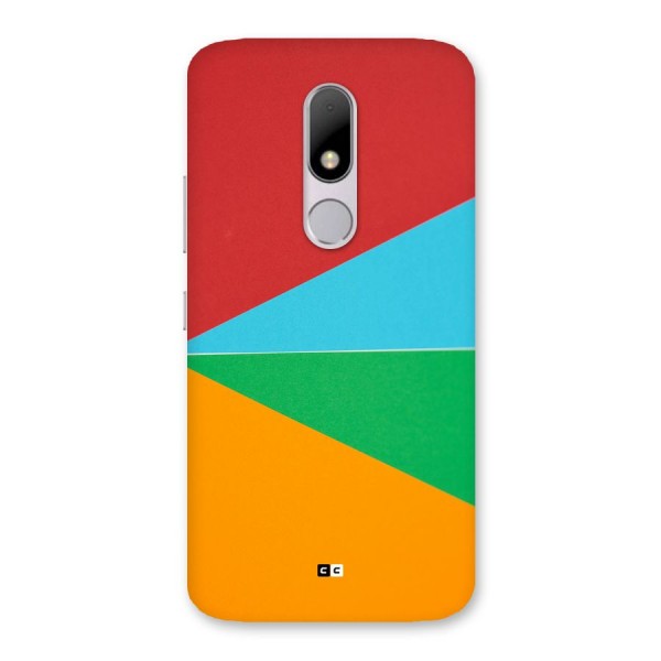 Summer Abstract Back Case for Moto M