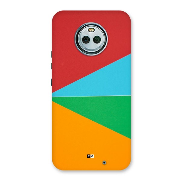 Summer Abstract Back Case for Moto X4