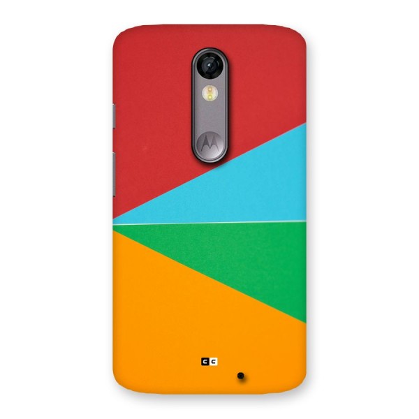 Summer Abstract Back Case for Moto X Force