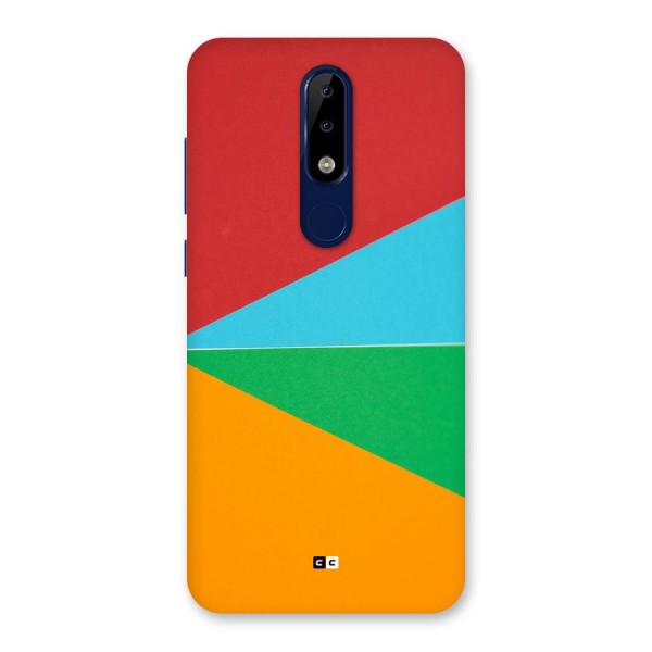 Summer Abstract Back Case for Nokia 5.1 Plus