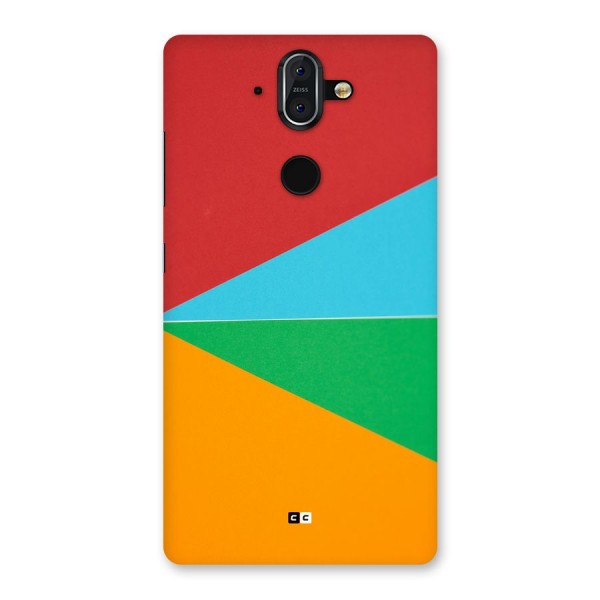 Summer Abstract Back Case for Nokia 8 Sirocco