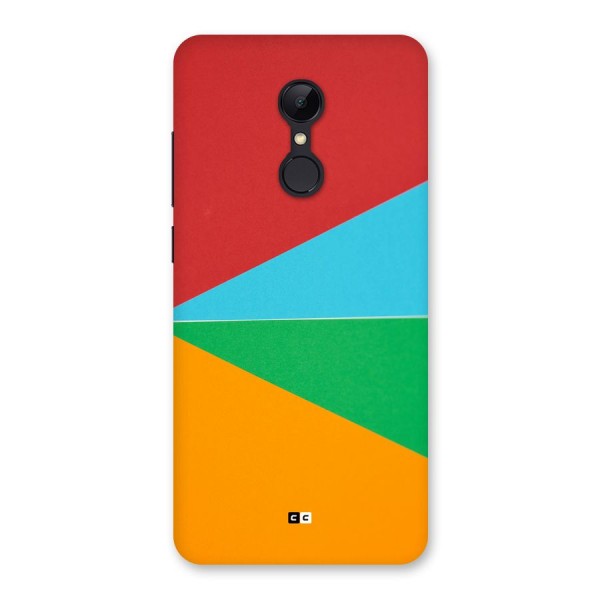 Summer Abstract Back Case for Redmi 5