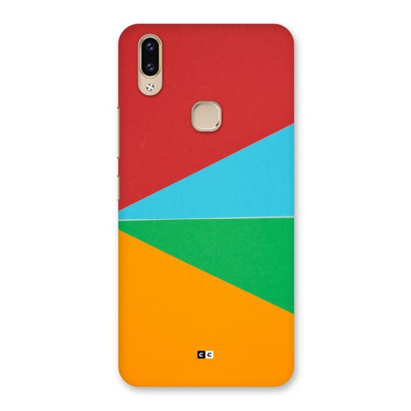 Summer Abstract Back Case for Vivo V9