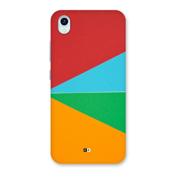 Summer Abstract Back Case for Vivo Y1s