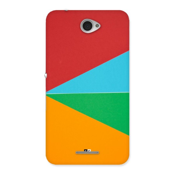 Summer Abstract Back Case for Xperia E4