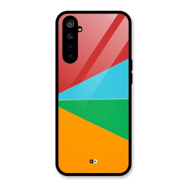 Summer Abstract Glass Back Case for Realme 6