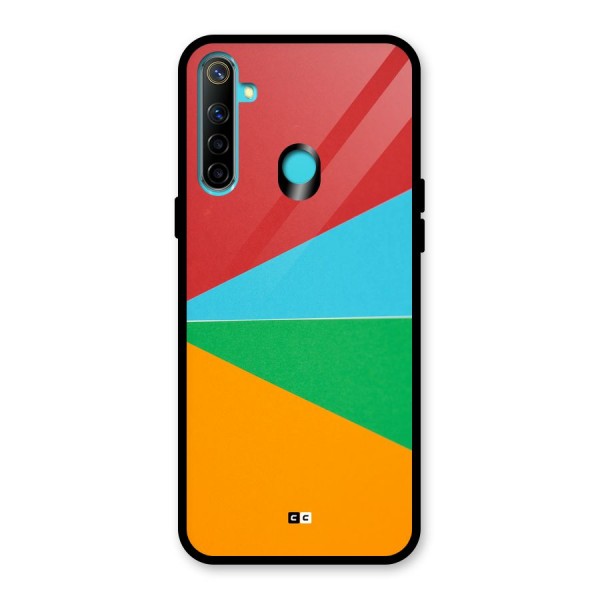 Summer Abstract Glass Back Case for Realme Narzo 10