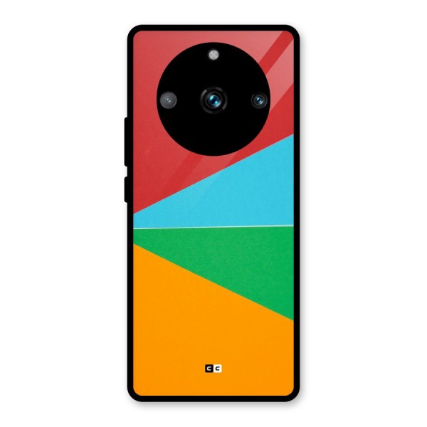 Summer Abstract Glass Back Case for Realme Narzo 60 Pro