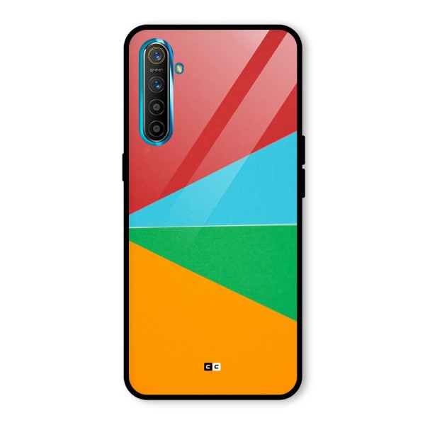 Summer Abstract Glass Back Case for Realme X2