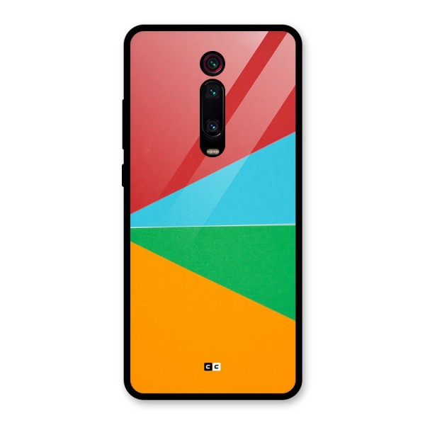 Summer Abstract Glass Back Case for Redmi K20 Pro