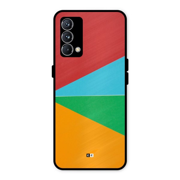 Summer Abstract Metal Back Case for Realme GT Master Edition