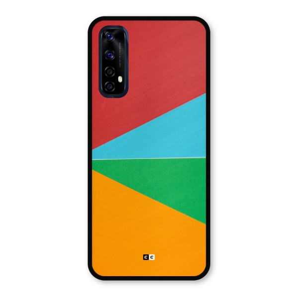 Summer Abstract Metal Back Case for Realme Narzo 20 Pro