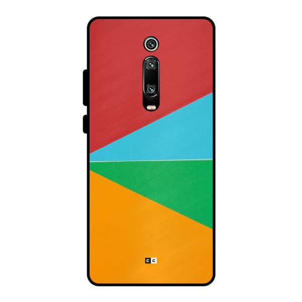 Summer Abstract Metal Back Case for Redmi K20 Pro