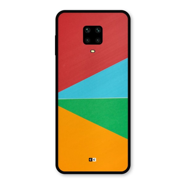 Summer Abstract Metal Back Case for Redmi Note 10 Lite