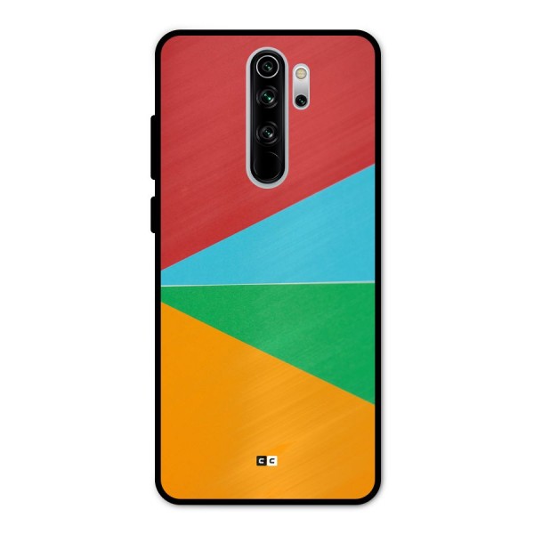 Summer Abstract Metal Back Case for Redmi Note 8 Pro