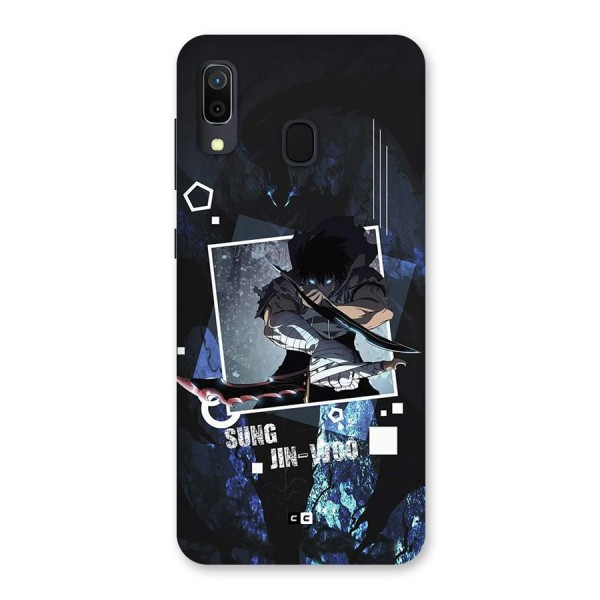 Sung Jinwoo In Battle Back Case for Galaxy A30