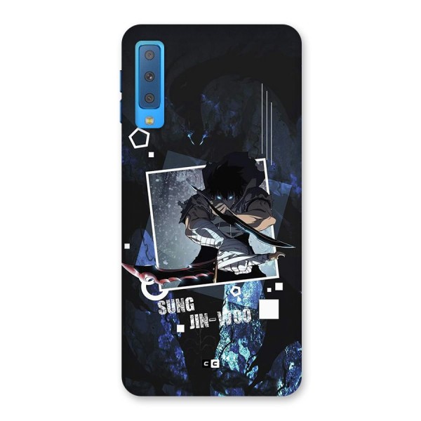 Sung Jinwoo In Battle Back Case for Galaxy A7 (2018)