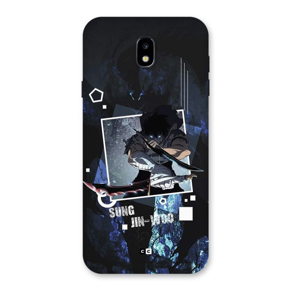 Sung Jinwoo In Battle Back Case for Galaxy J7 Pro