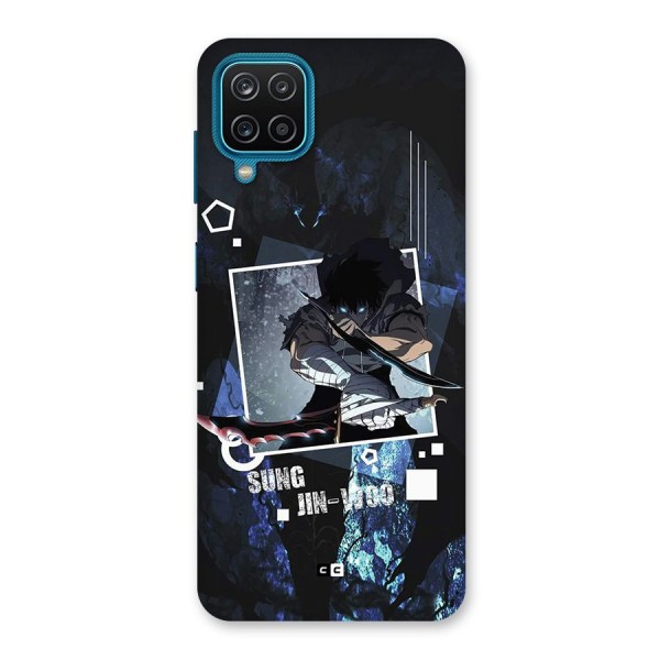 Sung Jinwoo In Battle Back Case for Galaxy M12