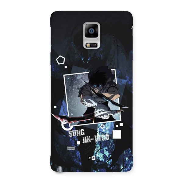 Sung Jinwoo In Battle Back Case for Galaxy Note 4