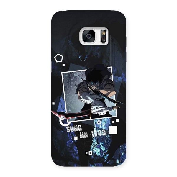 Sung Jinwoo In Battle Back Case for Galaxy S7 Edge