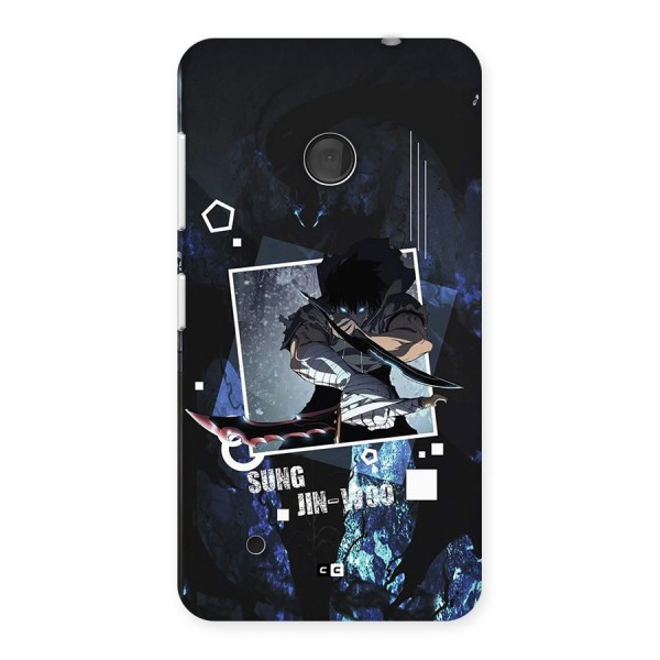 Sung Jinwoo In Battle Back Case for Lumia 530