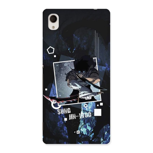 Sung Jinwoo In Battle Back Case for Xperia M4 Aqua