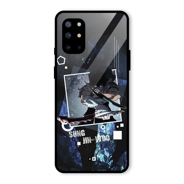 Sung Jinwoo In Battle Glass Back Case for OnePlus 8T