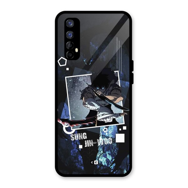 Sung Jinwoo In Battle Glass Back Case for Realme 7