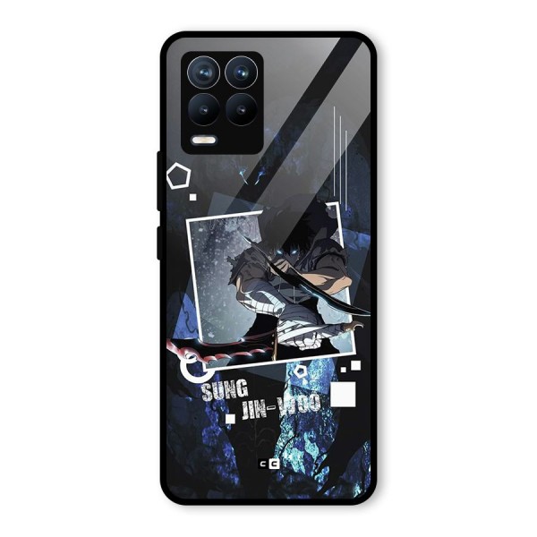 Sung Jinwoo In Battle Glass Back Case for Realme 8