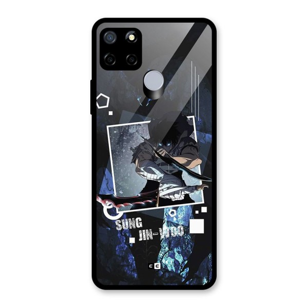 Sung Jinwoo In Battle Glass Back Case for Realme C15