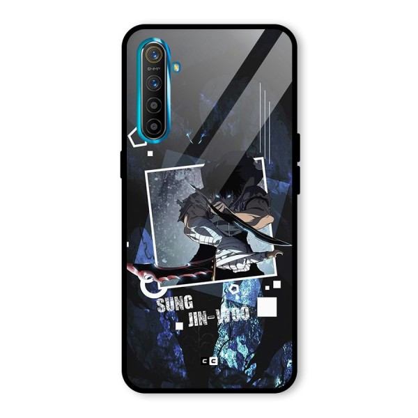 Sung Jinwoo In Battle Glass Back Case for Realme X2