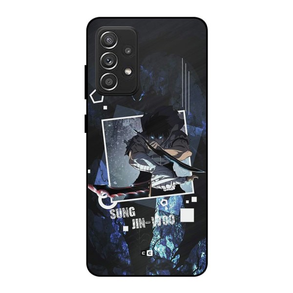 Sung Jinwoo In Battle Metal Back Case for Galaxy A52