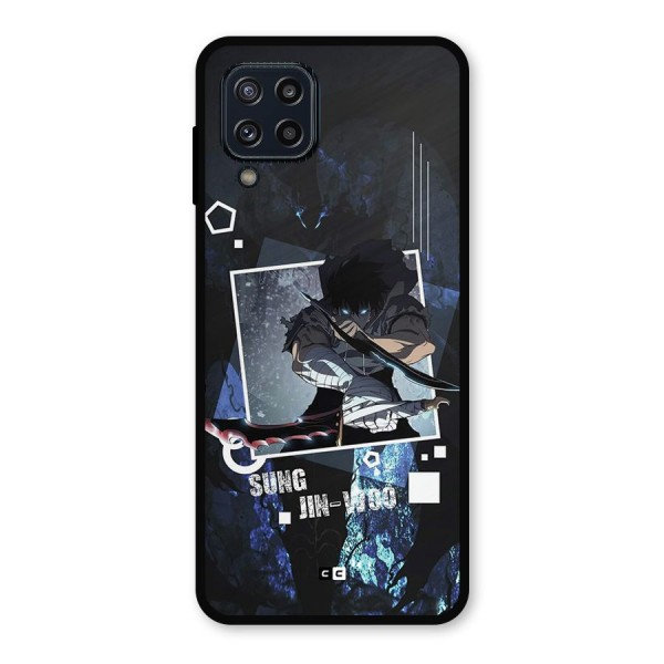 Sung Jinwoo In Battle Metal Back Case for Galaxy M32