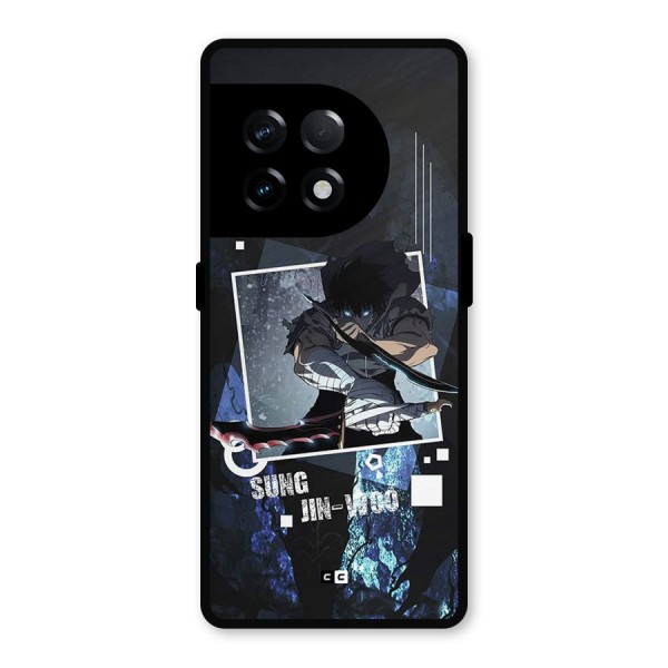 Sung Jinwoo In Battle Metal Back Case for OnePlus 11R