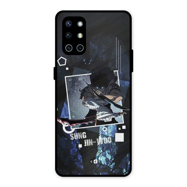 Sung Jinwoo In Battle Metal Back Case for OnePlus 9R