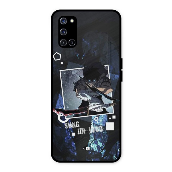 Sung Jinwoo In Battle Metal Back Case for Oppo A52