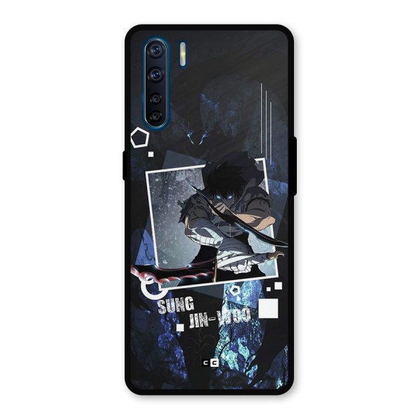 Sung Jinwoo In Battle Metal Back Case for Oppo F15