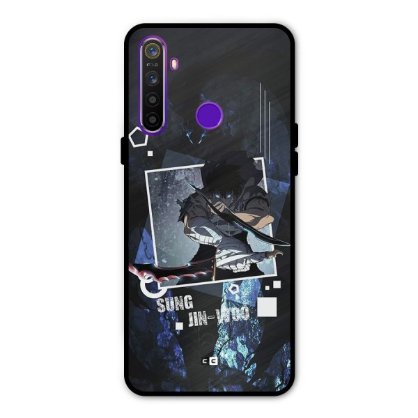 Sung Jinwoo In Battle Metal Back Case for Realme 5i