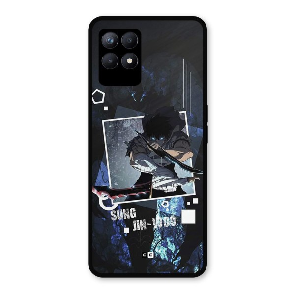 Sung Jinwoo In Battle Metal Back Case for Realme 8i