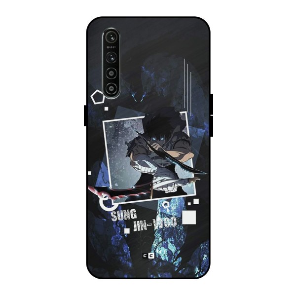 Sung Jinwoo In Battle Metal Back Case for Realme XT