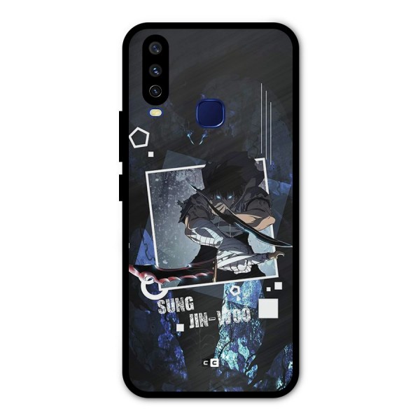 Sung Jinwoo In Battle Metal Back Case for Vivo U10