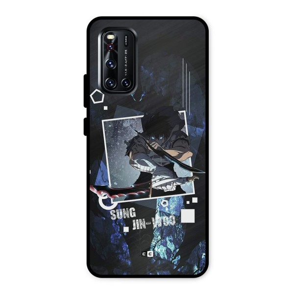 Sung Jinwoo In Battle Metal Back Case for Vivo V19