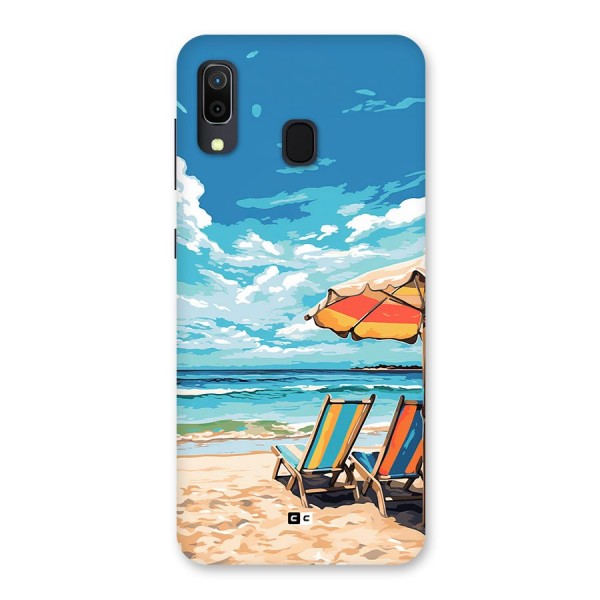 Sunny Beach Back Case for Galaxy A20